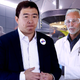 Image for article titled CEO Of Robotics Corporation Tells Sobbing Andrew Yang That He Was His Greatest Creation
